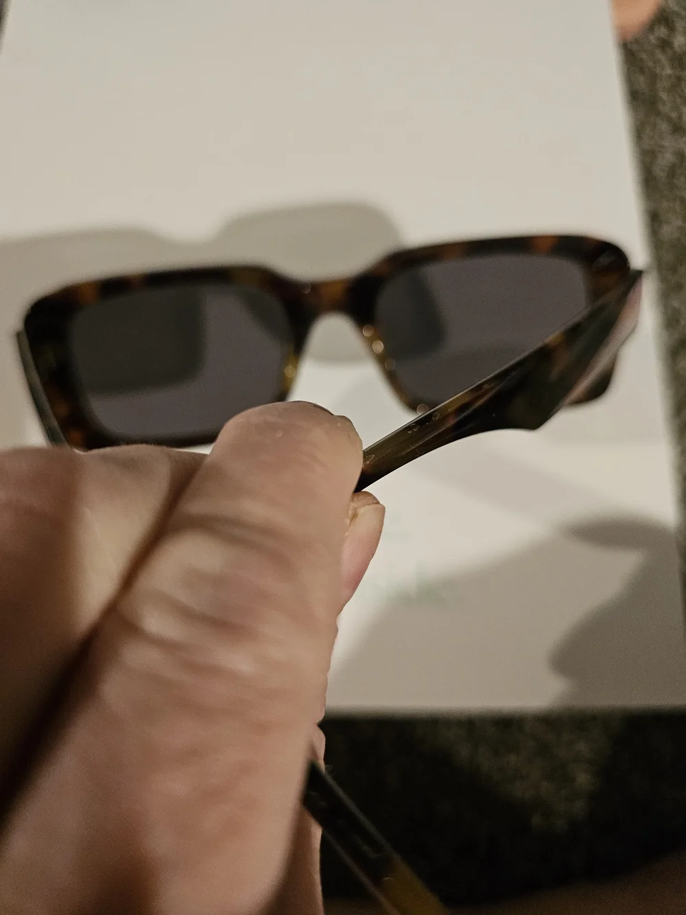 Women’s Rectangular Tortoiseshell Sunglasses - Brown